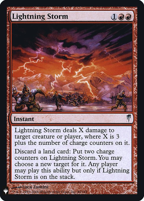 Lightning Storm (CSP-89) [The List]
