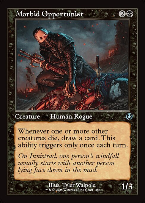 Morbid Opportunist (388) [Innistrad Remastered]