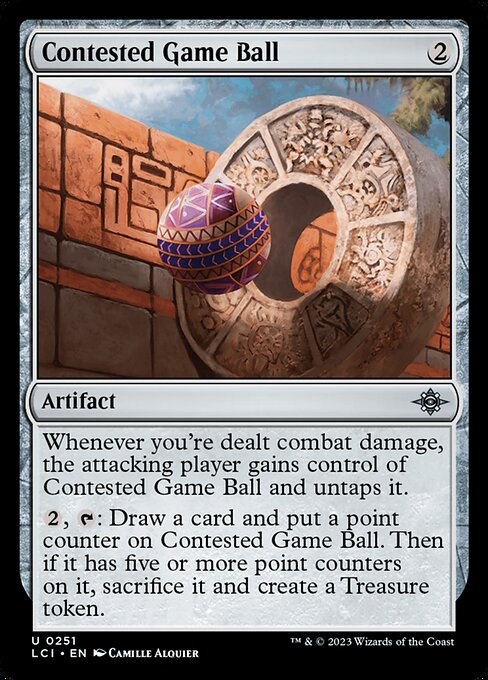 Contested Game Ball (251) [The Lost Caverns of Ixalan]