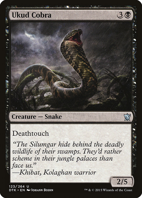 Ukud Cobra (123) [Dragons of Tarkir]