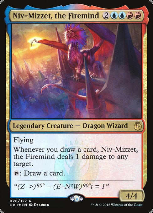 Niv-Mizzet, the Firemind (26) [GRN Guild Kit]