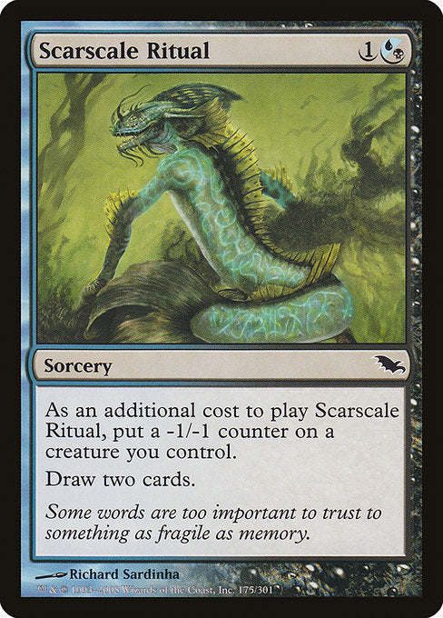 Scarscale Ritual (175) [Shadowmoor]