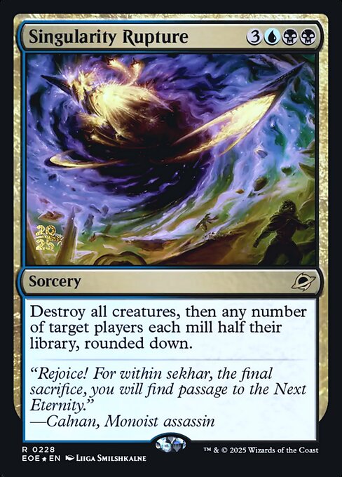 Singularity Rupture (228s) [Edge of Eternities Promos]