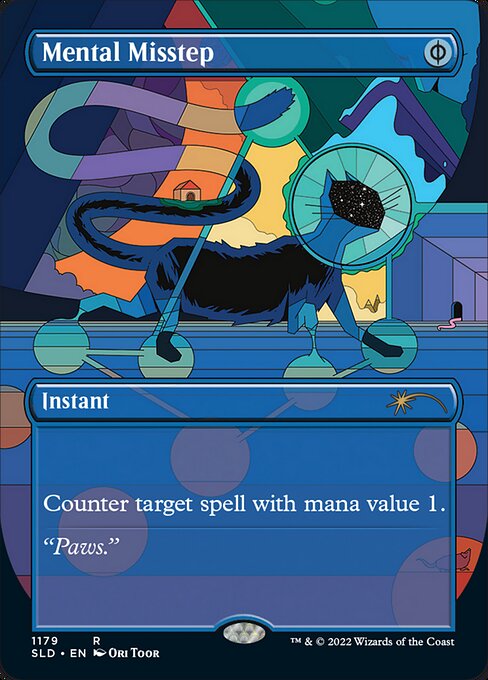 Mental Misstep (1179) [Secret Lair Drop] [Borderless]