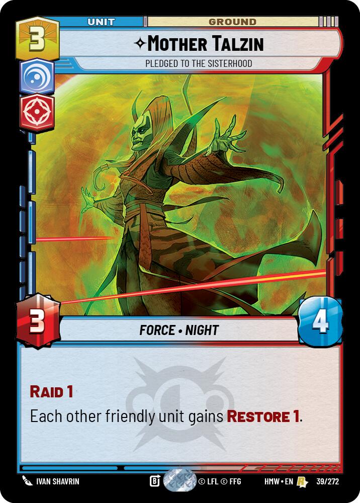 Mother Talzin - Pledged to the Sisterhood (39/272) [Homeworlds]