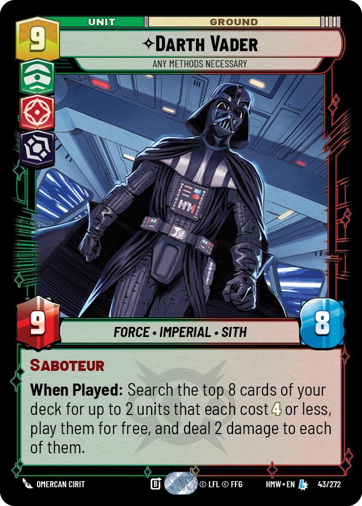 Darth Vader - Any Methods Necessary (43/272) [Homeworlds]