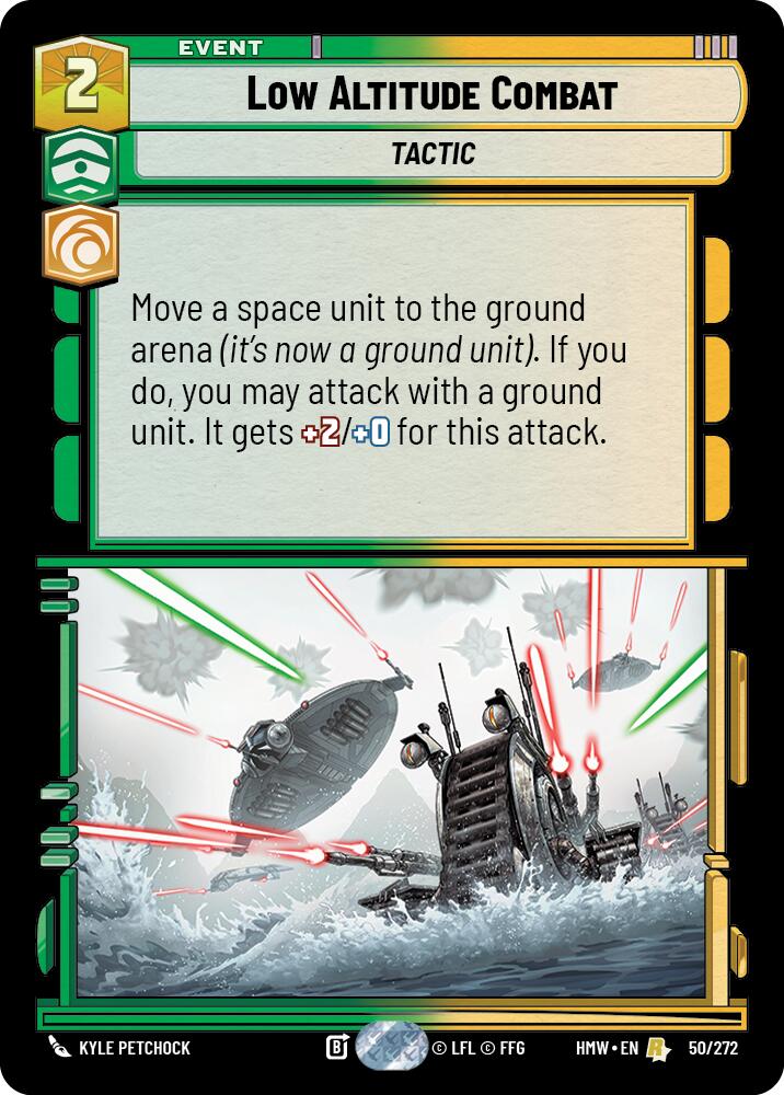 Low Altitude Combat (50/272) [Homeworlds]