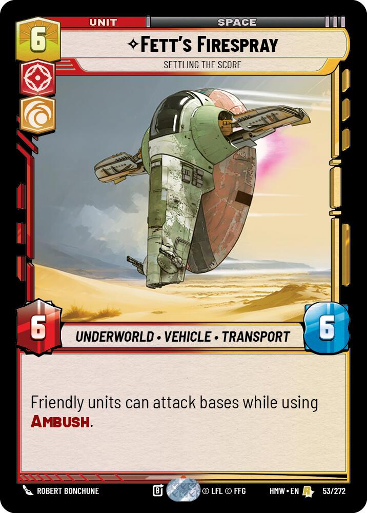 Fett's Firespray - Settling the Score (53/272) [Homeworlds]