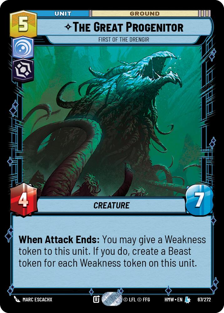 The Great Progenitor - First of the Drengir (67/272) [Homeworlds]