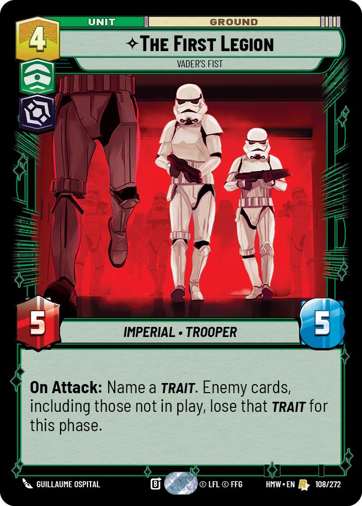The First Legion - Vader's Fist (108/272) [Homeworlds]