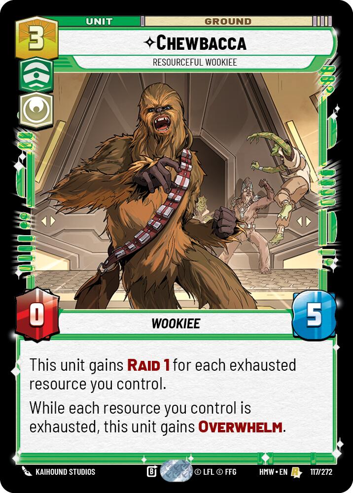 Chewbacca - Resourceful Wookiee (117/272) [Homeworlds]