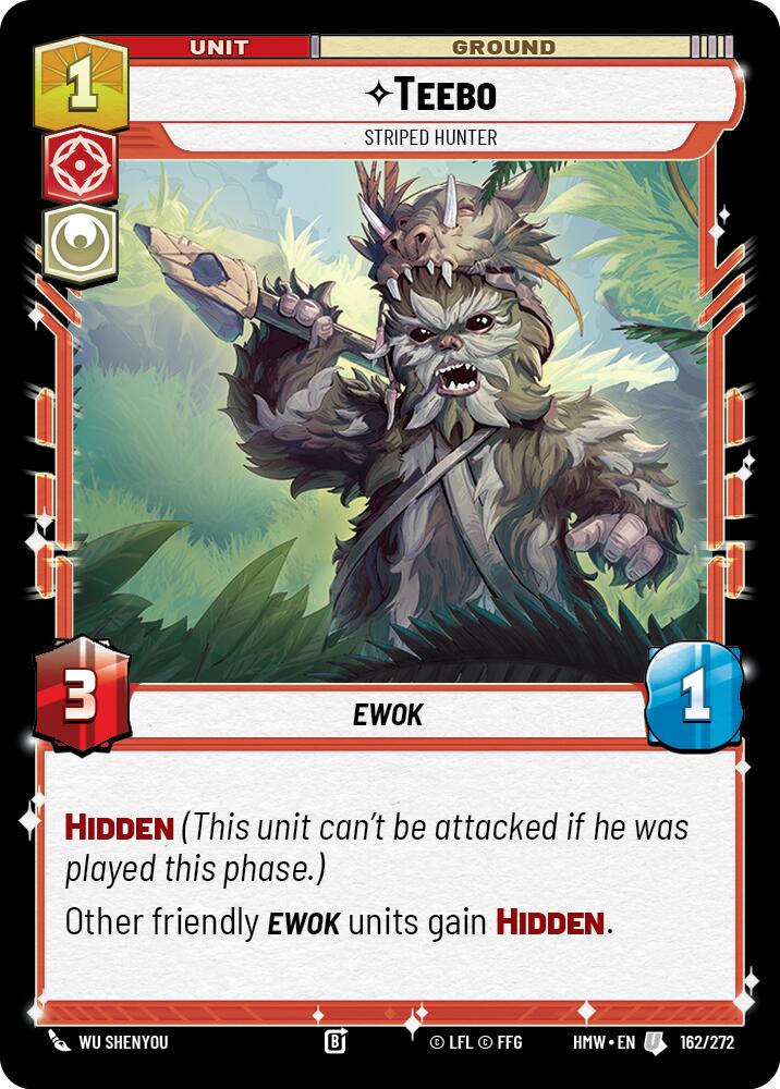 Teebo - Striped Hunter (162/272) [Homeworlds]