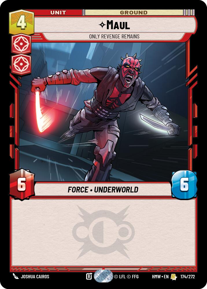 Maul - Only Revenge Remains (174/272) [Homeworlds]