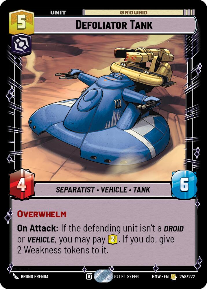 Defoliator Tank (248/272) [Homeworlds]
