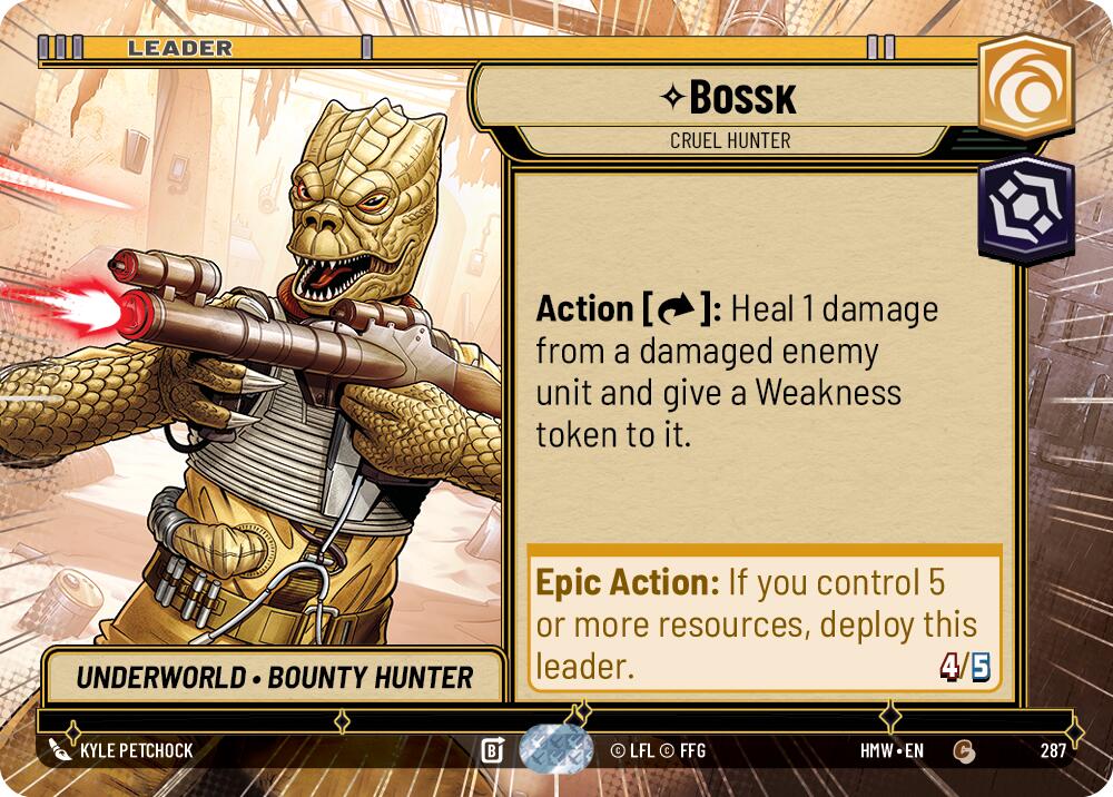 Bossk - Cruel Hunter (Hyperspace) (287) [Homeworlds]