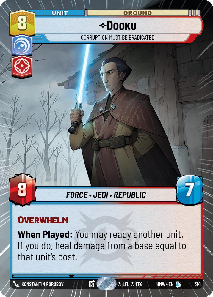 Dooku - Corruption Must Be Eradicated (Hyperspace) (314) [Homeworlds]