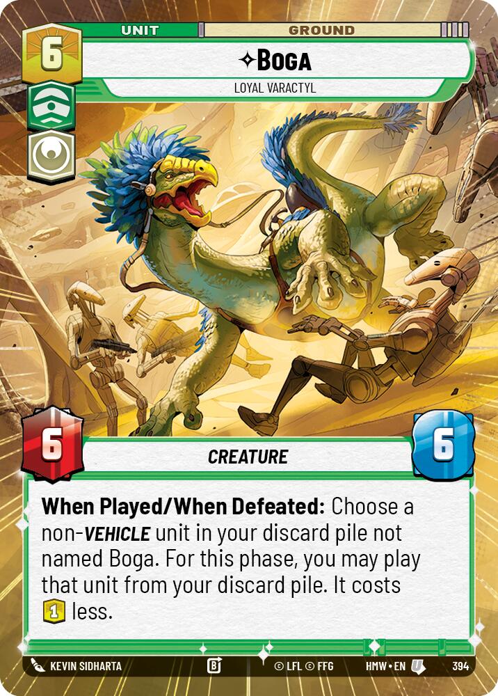 Boga - Loyal Varactyl (Hyperspace) (394) [Homeworlds]