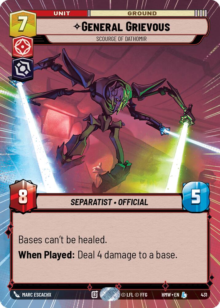 General Grievous - Scourge of Dathomir (Hyperspace) (431) [Homeworlds]