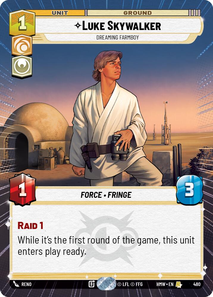Luke Skywalker - Dreaming Farmboy (Hyperspace) (480) [Homeworlds]