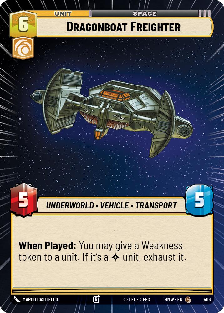 Dragonboat Freighter (Hyperspace) (503) [Homeworlds]