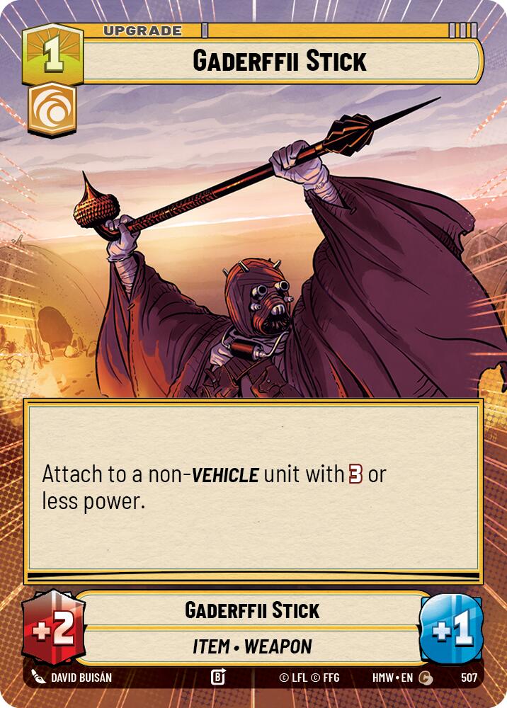 Gaderffii Stick (Hyperspace) (507) [Homeworlds]