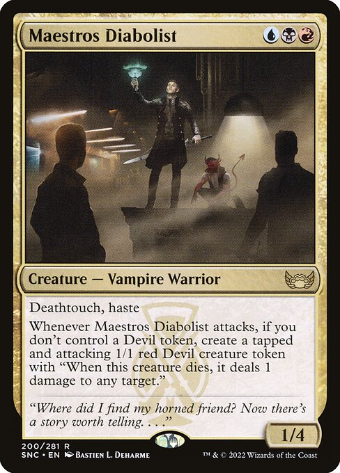 Maestros Diabolist (200) [Streets of New Capenna]