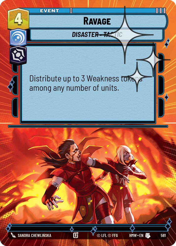 Ravage (Hyperspace Foil) (581) [Homeworlds]