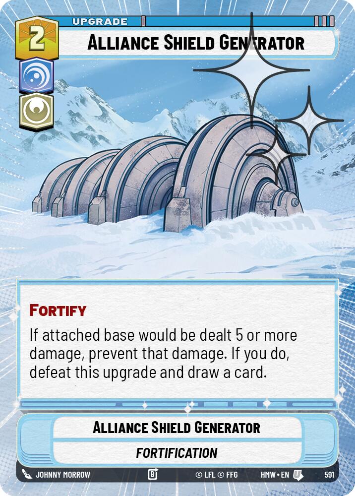 Alliance Shield Generator (Hyperspace Foil) (591) [Homeworlds]