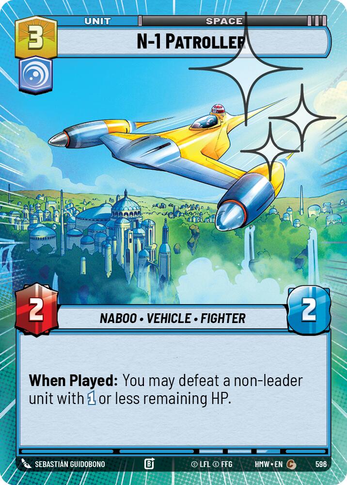 N-1 Patroller (Hyperspace Foil) (596) [Homeworlds]