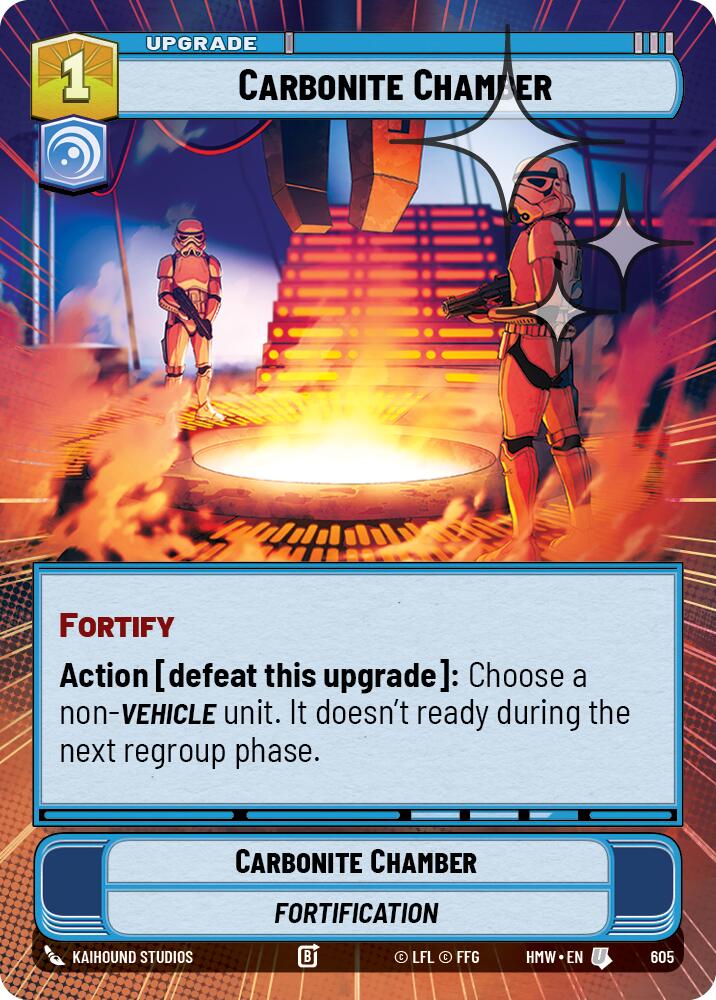 Carbonite Chamber (Hyperspace Foil) (605) [Homeworlds]