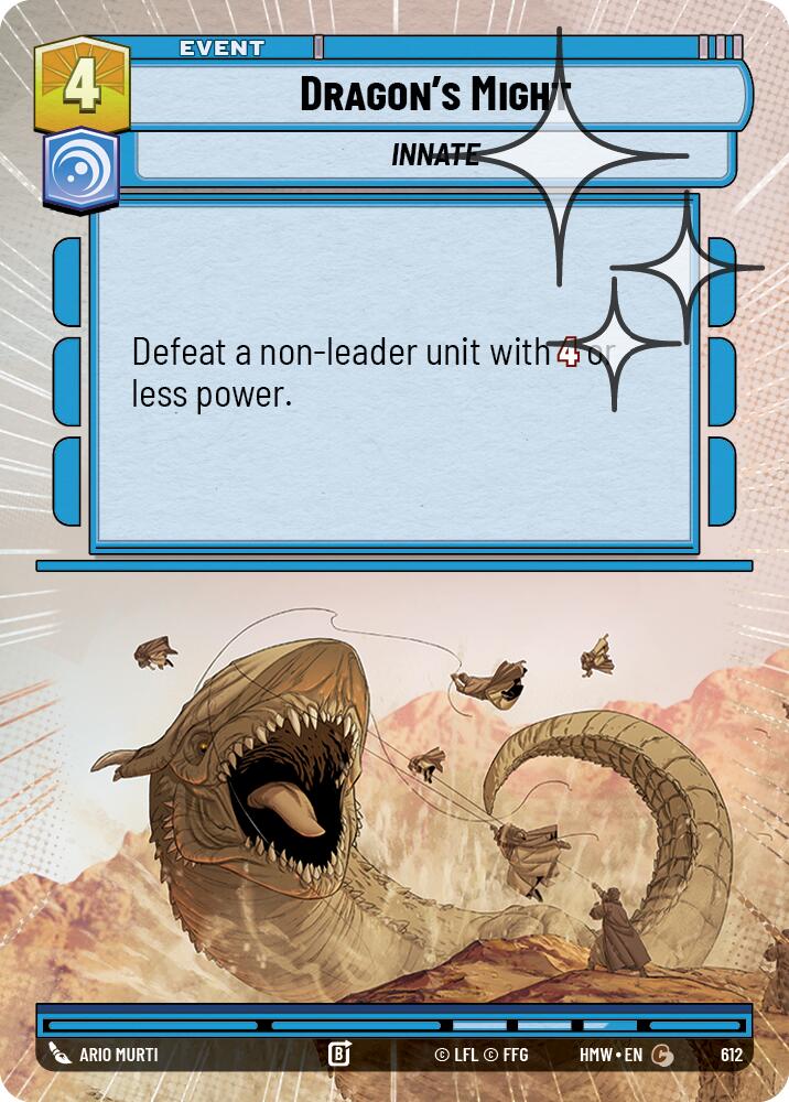 Dragon's Might (Hyperspace Foil) (612) [Homeworlds]