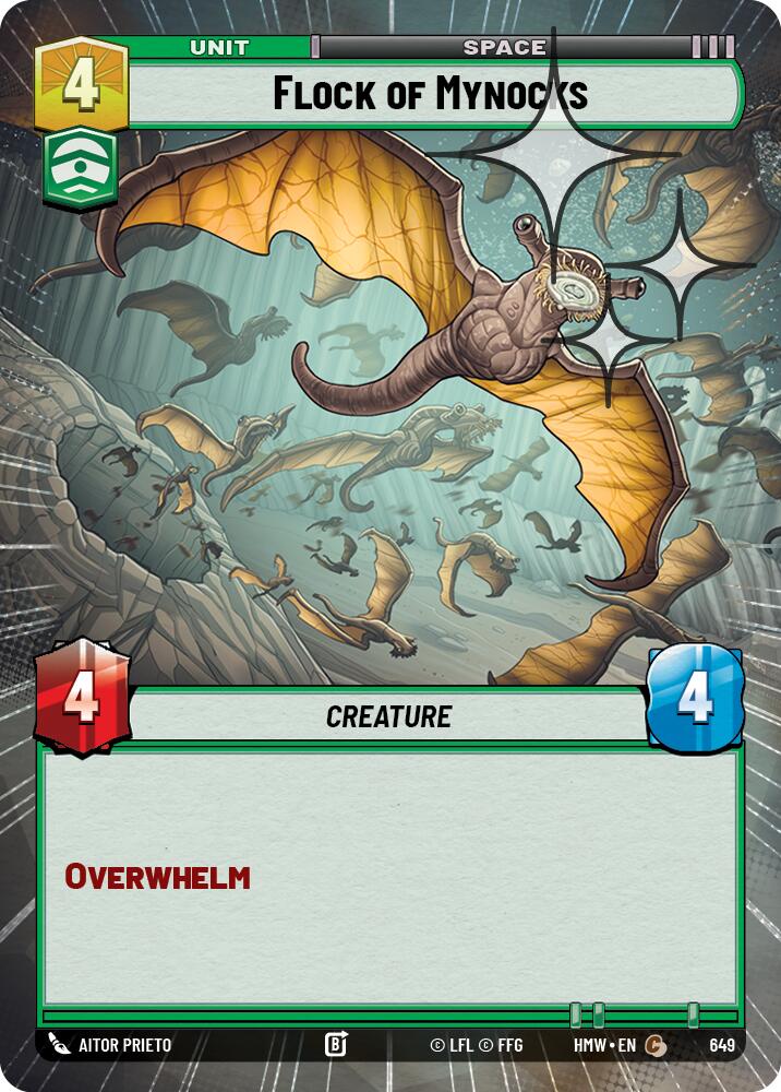 Flock of Mynocks (Hyperspace Foil) (649) [Homeworlds]
