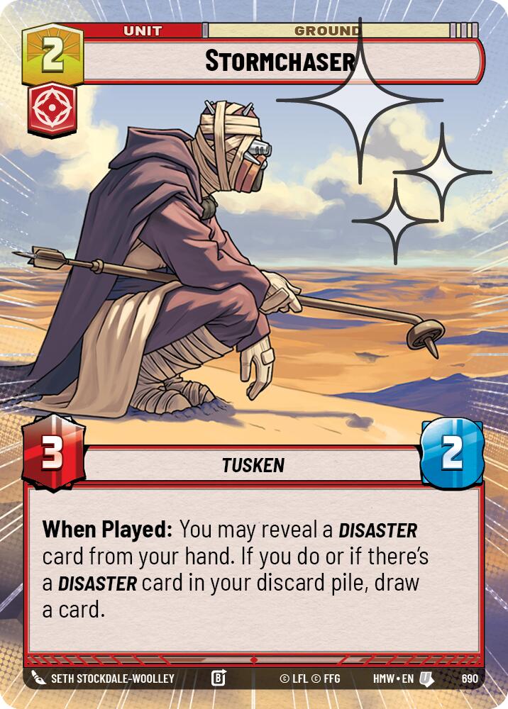 Stormchaser (Hyperspace Foil) (690) [Homeworlds]