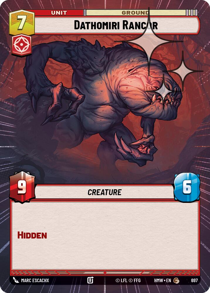 Dathomiri Rancor (Hyperspace Foil) (697) [Homeworlds]