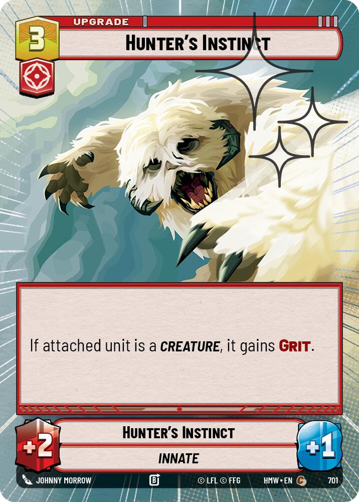 Hunter's Instinct (Hyperspace Foil) (701) [Homeworlds]