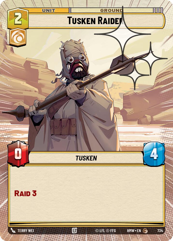 Tusken Raider (Hyperspace Foil) (734) [Homeworlds]
