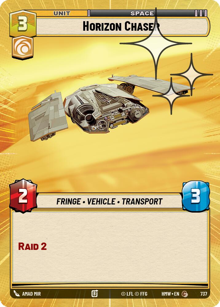 Horizon Chaser (Hyperspace Foil) (737) [Homeworlds]