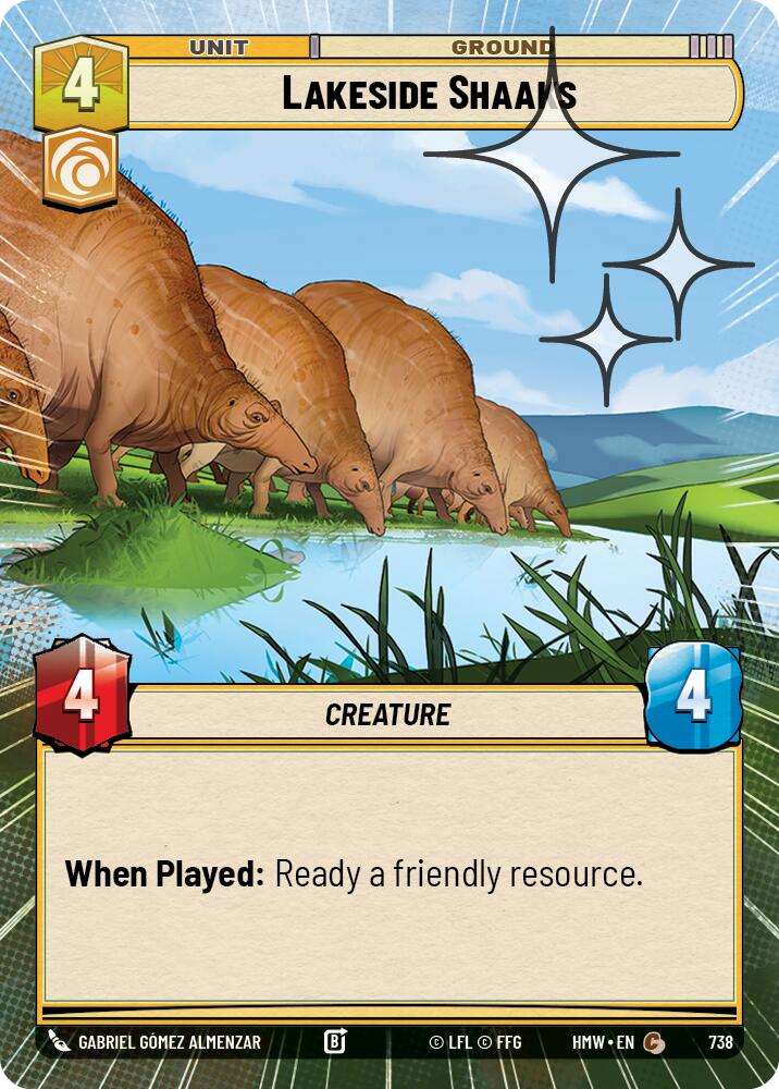 Lakeside Shaaks (Hyperspace Foil) (738) [Homeworlds]