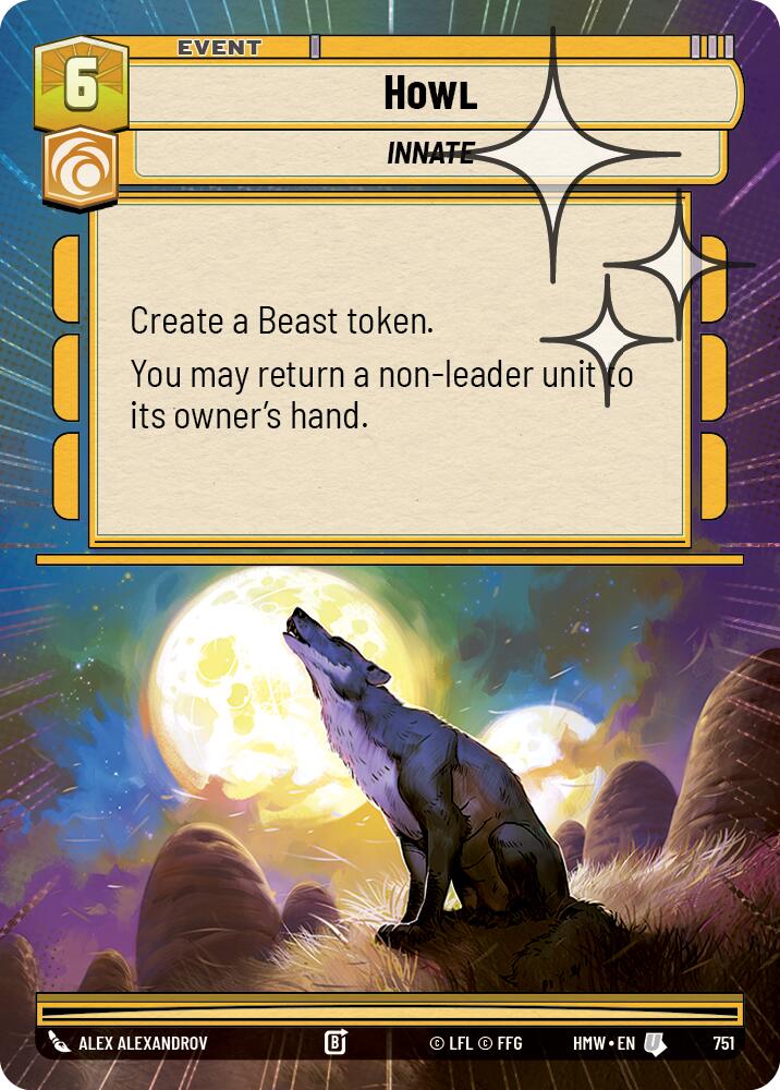 Howl (Hyperspace Foil) (751) [Homeworlds]