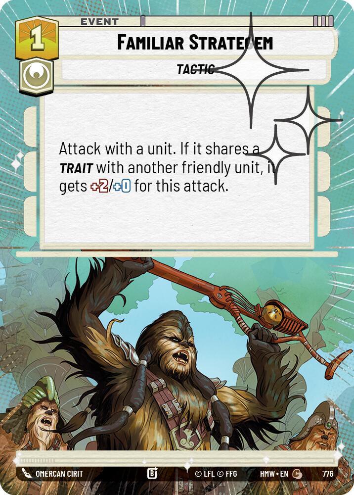 Familiar Strategem (Hyperspace Foil) (776) [Homeworlds]