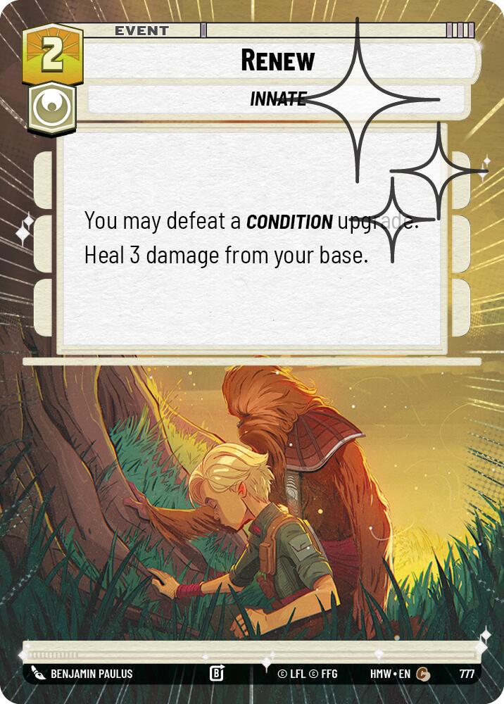 Renew (Hyperspace Foil) (777) [Homeworlds]