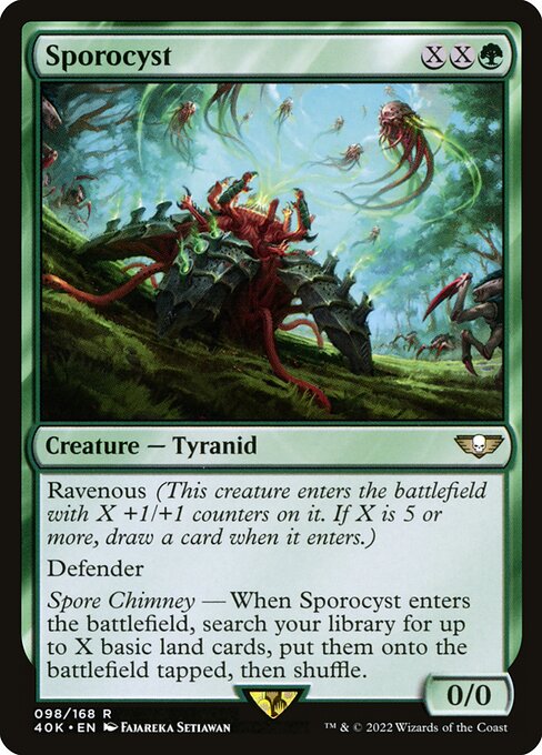 Sporocyst (98) [Warhammer 40,000 Commander]