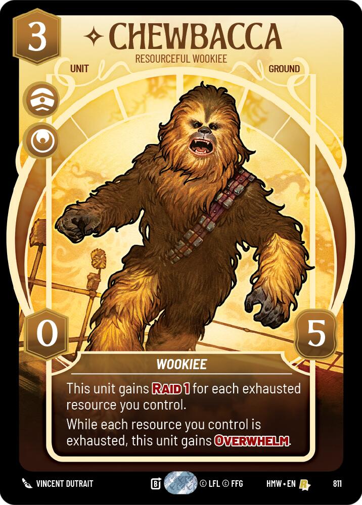 Chewbacca - Resourceful Wookiee (Prestige) (811) [Homeworlds]