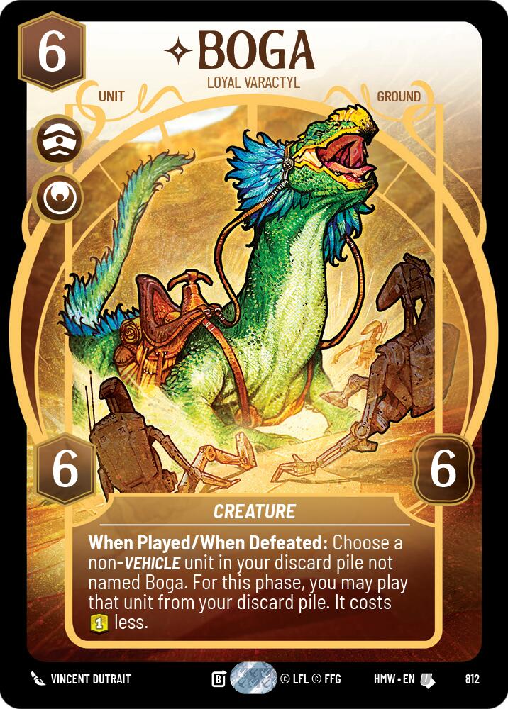 Boga - Loyal Varactyl (Prestige) (812) [Homeworlds]