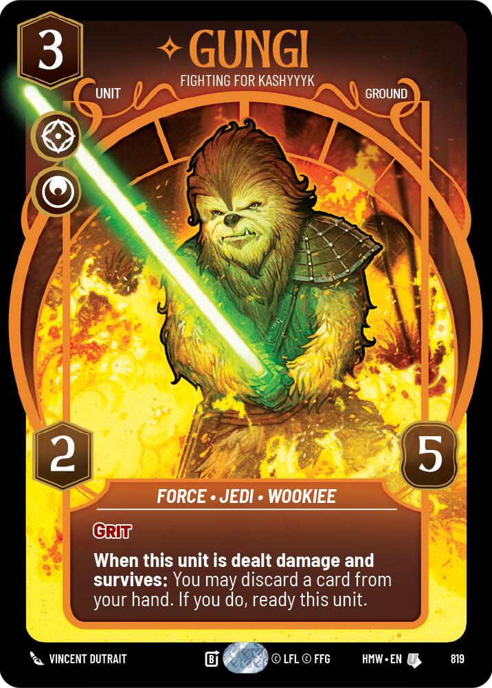 Gungi - Fighting for Kashyyyk (Prestige) (819) [Homeworlds]