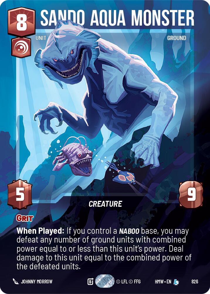 Sando Aqua Monster (Prestige) (826) [Homeworlds]