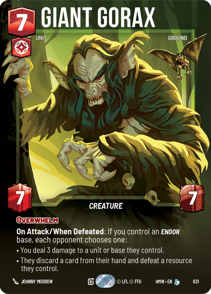 Giant Gorax (Prestige) (831) [Homeworlds]