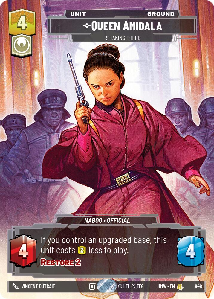 Queen Amidala - Retaking Theed (Prestige) (848) [Homeworlds]