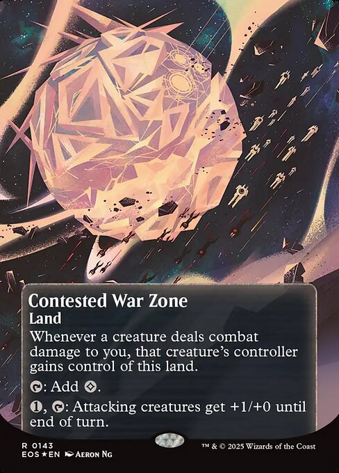 Contested War Zone (143) [Edge of Eternities: Stellar Sights]