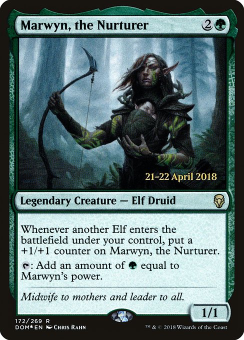 Marwyn, the Nurturer (172s) [Dominaria Promos]